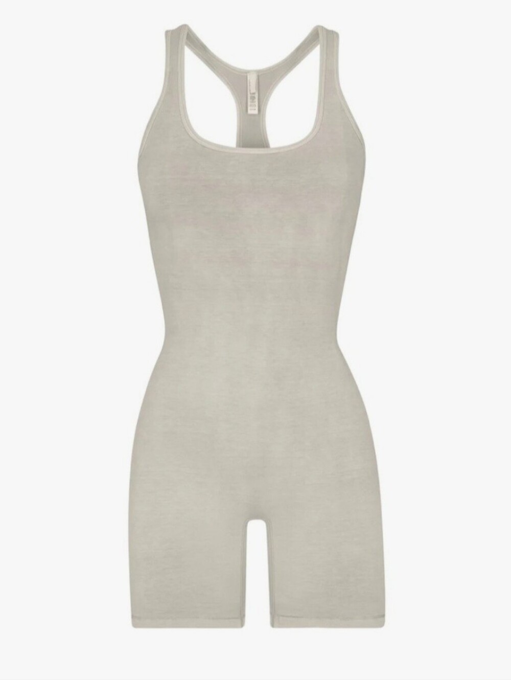 Skims Outdoor Mid Thigh Onsie In Stone